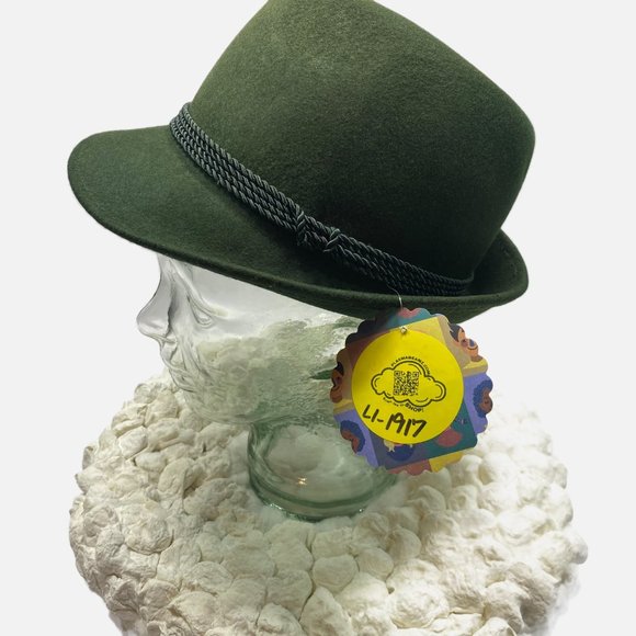 Vintage Forrest Green Fedora - Picture 4 of 8